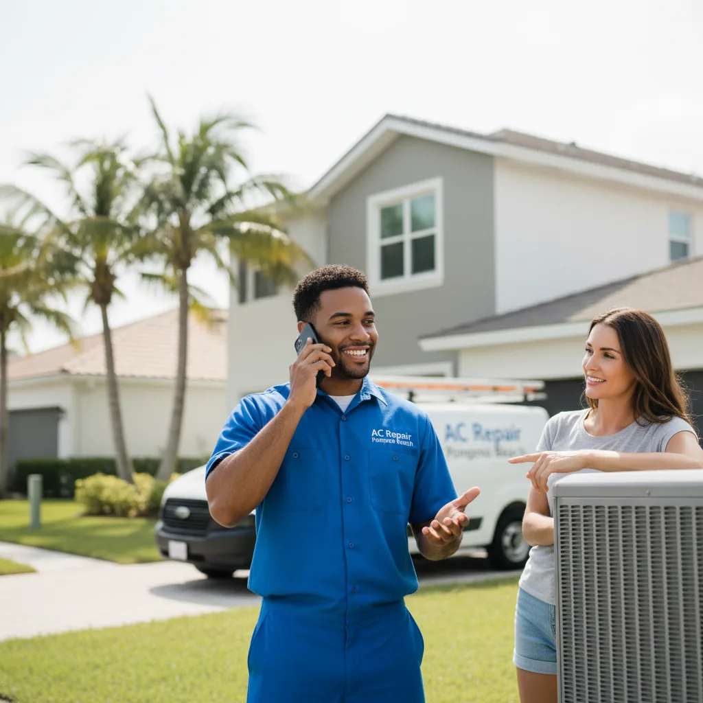 AC Repair Pompano Beach customer support in Larkspur